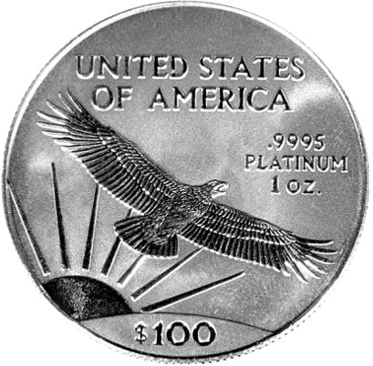 platium eagle, troy ounce